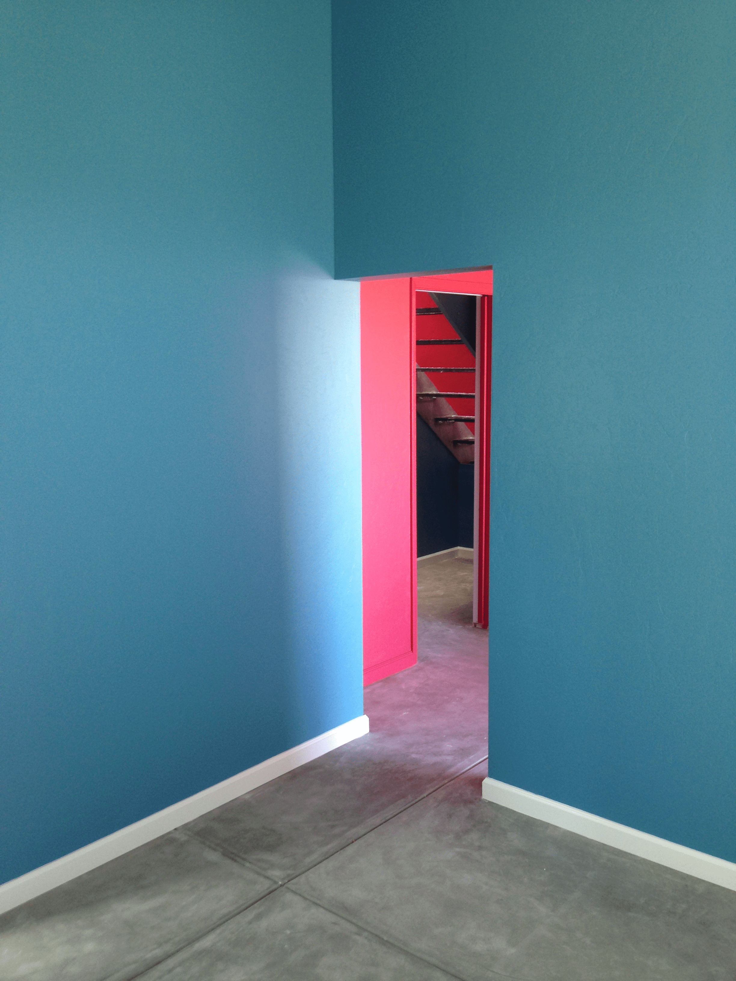 painted room blue